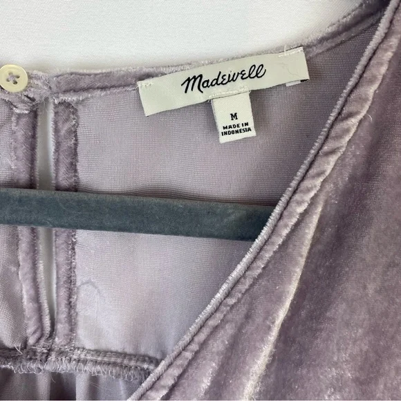 Madewell Velvet Rhyme Top - Picture 4 of 13